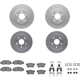 Purchase Top-Quality DYNAMIC FRICTION COMPANY - 4514-59070 - Disc Brake Kit pa8