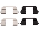 Purchase Top-Quality DYNAMIC FRICTION COMPANY - 4514-59086 - Brake Pad Kit pa2