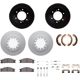 Purchase Top-Quality DYNAMIC FRICTION COMPANY - 4514-67067 - Rear Disc Brake Kit pa1
