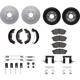Purchase Top-Quality DYNAMIC FRICTION COMPANY - 4514-67076 - Rear Disc Brake Kit pa1