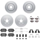 Purchase Top-Quality DYNAMIC FRICTION COMPANY - 4514-73028 - Front and Rear Brake Kit pa7