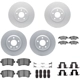 Purchase Top-Quality DYNAMIC FRICTION COMPANY - 4514-73039 - Disc Brake Kit pa8