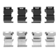 Purchase Top-Quality Rear Disc Brake Kit by DYNAMIC FRICTION COMPANY - 4514-74046 pa4