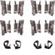 Purchase Top-Quality DYNAMIC FRICTION COMPANY - 4514-76067 - Rear Disc Brake Kit pa4