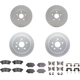 Purchase Top-Quality DYNAMIC FRICTION COMPANY - 4514-76067 - Rear Disc Brake Kit pa7