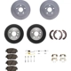 Purchase Top-Quality DYNAMIC FRICTION COMPANY - 4514-76091 - Rear Disc Brake Kit pa8