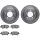 Purchase Top-Quality DYNAMIC FRICTION COMPANY - 6302-03080 - Rear Disc Brake Kit pa1