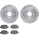 Purchase Top-Quality DYNAMIC FRICTION COMPANY - 6302-07005 - Rear Disc Brake Kit pa2