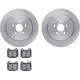 Purchase Top-Quality DYNAMIC FRICTION COMPANY - 6302-13030 - Rear Disc Brake Kit pa1