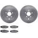 Purchase Top-Quality DYNAMIC FRICTION COMPANY - 6302-13043 - Rear Disc Brake Kit pa1