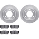 Purchase Top-Quality DYNAMIC FRICTION COMPANY - 6302-21001 - Rear Disc Brake Kit pa2