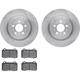 Purchase Top-Quality Rear Disc Brake Kit by DYNAMIC FRICTION COMPANY - 6302-27043 pa1