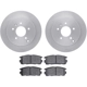 Purchase Top-Quality DYNAMIC FRICTION COMPANY - 6302-47061 - Brake Kit pa2