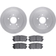 Purchase Top-Quality DYNAMIC FRICTION COMPANY - 6302-47061 - Brake Kit pa3