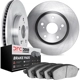 Purchase Top-Quality DYNAMIC FRICTION COMPANY - 6302-68013 - Rear Disc Brake Kit pa1