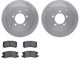 Purchase Top-Quality DYNAMIC FRICTION COMPANY - 6302-72075 - Rear Disc Brake Kit pa1
