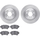 Purchase Top-Quality DYNAMIC FRICTION COMPANY - 6302-73008 - Rear Disc Brake Kit pa2