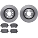 Purchase Top-Quality DYNAMIC FRICTION COMPANY - 6302-74083 - Brake Pads Kit pa1