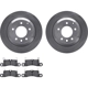 Purchase Top-Quality DYNAMIC FRICTION COMPANY - 6302-74089 - Rear Disc Brake Kit pa2