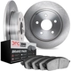 Purchase Top-Quality DYNAMIC FRICTION COMPANY - 6302-76181 - Brake Kit pa1