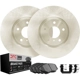 Purchase Top-Quality DYNAMIC FRICTION COMPANY - 6312-03037 - Rear Disc Brake Kit pa1