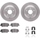 Purchase Top-Quality DYNAMIC FRICTION COMPANY - 6312-03090 - Rear Disc Brake Kit pa3
