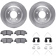 Purchase Top-Quality DYNAMIC FRICTION COMPANY - 6312-21033 - Rear Disc Brake Kit pa1