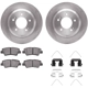 Purchase Top-Quality DYNAMIC FRICTION COMPANY - 6312-21033 - Rear Disc Brake Kit pa2