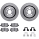 Purchase Top-Quality DYNAMIC FRICTION COMPANY - 6312-27068 - Rear Disc Brake Kit pa1