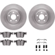 Purchase Top-Quality Rear Disc Brake Kit by DYNAMIC FRICTION COMPANY - 6312-27072 pa2
