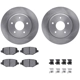 Purchase Top-Quality DYNAMIC FRICTION COMPANY - 6312-40099 - Rear Disc Brake Kit pa1