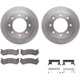 Purchase Top-Quality Rear Disc Brake Kit by DYNAMIC FRICTION COMPANY - 6312-48039 pa4