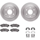 Purchase Top-Quality Rear Disc Brake Kit by DYNAMIC FRICTION COMPANY - 6312-48043 pa4