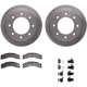 Purchase Top-Quality Rear Disc Brake Kit by DYNAMIC FRICTION COMPANY - 6312-48069 pa2