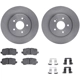 Purchase Top-Quality DYNAMIC FRICTION COMPANY - 6312-59099 - Rear Disc Brake Kit pa1