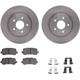 Purchase Top-Quality DYNAMIC FRICTION COMPANY - 6312-59099 - Rear Disc Brake Kit pa3