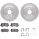 Purchase Top-Quality Rear Disc Brake Kit by DYNAMIC FRICTION COMPANY - 6312-59102 pa1