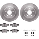 Purchase Top-Quality DYNAMIC FRICTION COMPANY - 6312-63114 - Rear Disc Brake Kit pa3