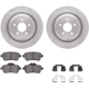 Purchase Top-Quality DYNAMIC FRICTION COMPANY - 6312-63168 - Rear Disc Brake Kit pa2