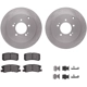 Purchase Top-Quality DYNAMIC FRICTION COMPANY - 6312-72075 - Rear Disc Brake Kit pa3