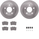 Purchase Top-Quality Rear Disc Brake Kit by DYNAMIC FRICTION COMPANY - 6312-74031 pa1