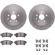 Purchase Top-Quality Rear Disc Brake Kit by DYNAMIC FRICTION COMPANY - 6312-75034 pa2