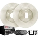 Purchase Top-Quality DYNAMIC FRICTION COMPANY - 6312-76100 - Rear Disc Brake Kit pa1