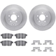 Purchase Top-Quality DYNAMIC FRICTION COMPANY - 6312-80070 - Rear Disc Brake Kit pa1