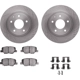 Purchase Top-Quality Rear Disc Brake Kit by DYNAMIC FRICTION COMPANY - 6312-80077 pa4