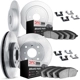 Purchase Top-Quality DYNAMIC FRICTION COMPANY - 6314-03060 - Disc Brake Kit pa9