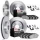 Purchase Top-Quality DYNAMIC FRICTION COMPANY - 6314-74038 - Disc Brake Kit pa8