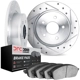 Purchase Top-Quality DYNAMIC FRICTION COMPANY - 7302-54177 - Rear Disc Brake Kit pa2