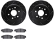 Purchase Top-Quality DYNAMIC FRICTION COMPANY - 8302-48063 - Rear Disc Brake Kit pa1