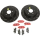 Purchase Top-Quality Rear Disc Brake Kit by EBC BRAKE - S4KR1225 pa5